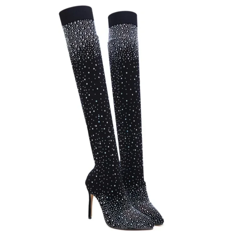 Knee High Sock Women - Stivali sopra il ginocchio sexy per