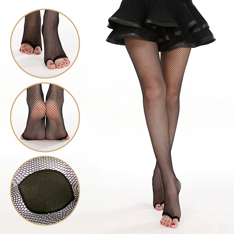 Fishnet Stocking Women - Collant a rete sexy con punta