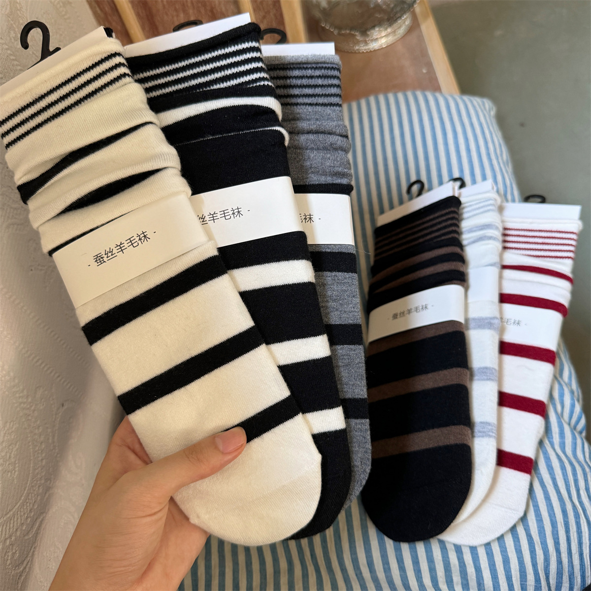 Silk Sock Bamboo - SP&CITY Calzini da donna coreani in