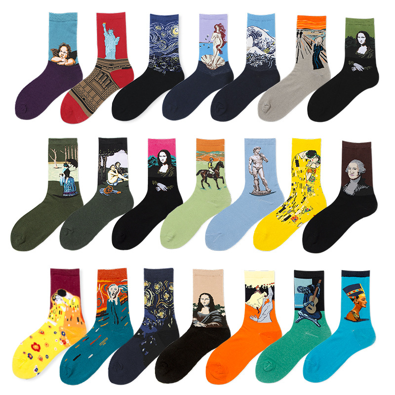 Cotton Crew Sock Pack - 7 paia lotto Pack Dropshipping calzini