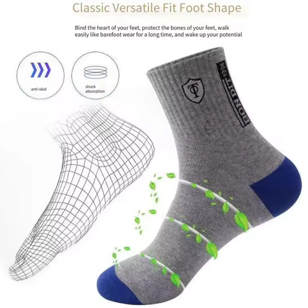 Calzini Termici Premium da Uom - Cotton Crew Sock Pack recensione e prezzo