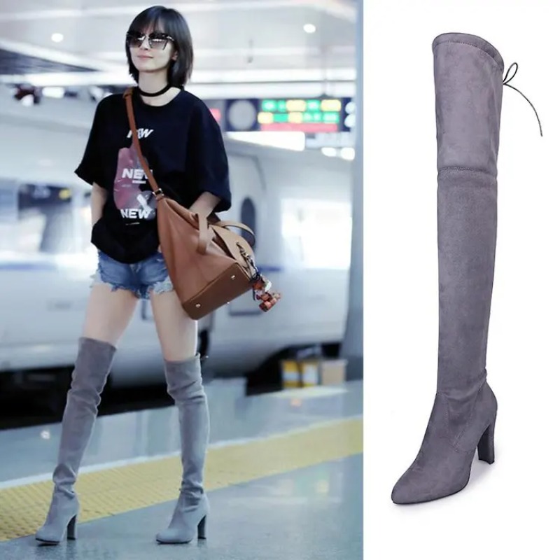 Nuovi Stivali Alti al Ginocchi - Knee High Sock Women recensione e prezzo