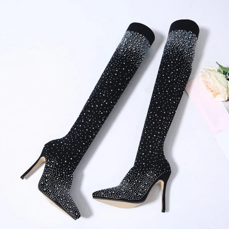 Stivali sopra il ginocchio sex - Knee High Sock Women recensione e prezzo