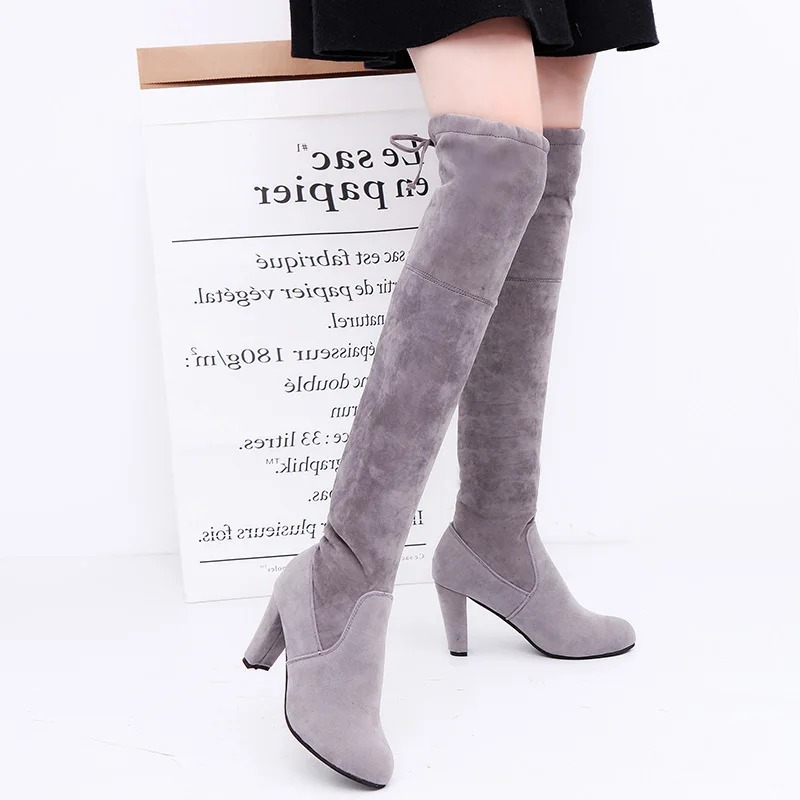 Stivali da donna Stivali sopra - Knee High Sock Women recensione e prezzo