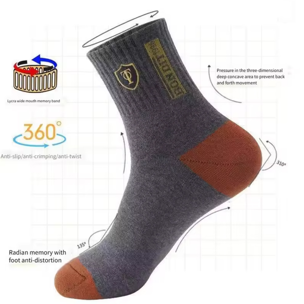 Calzini Termici Premium da Uom - Cotton Crew Sock Pack recensione e prezzo