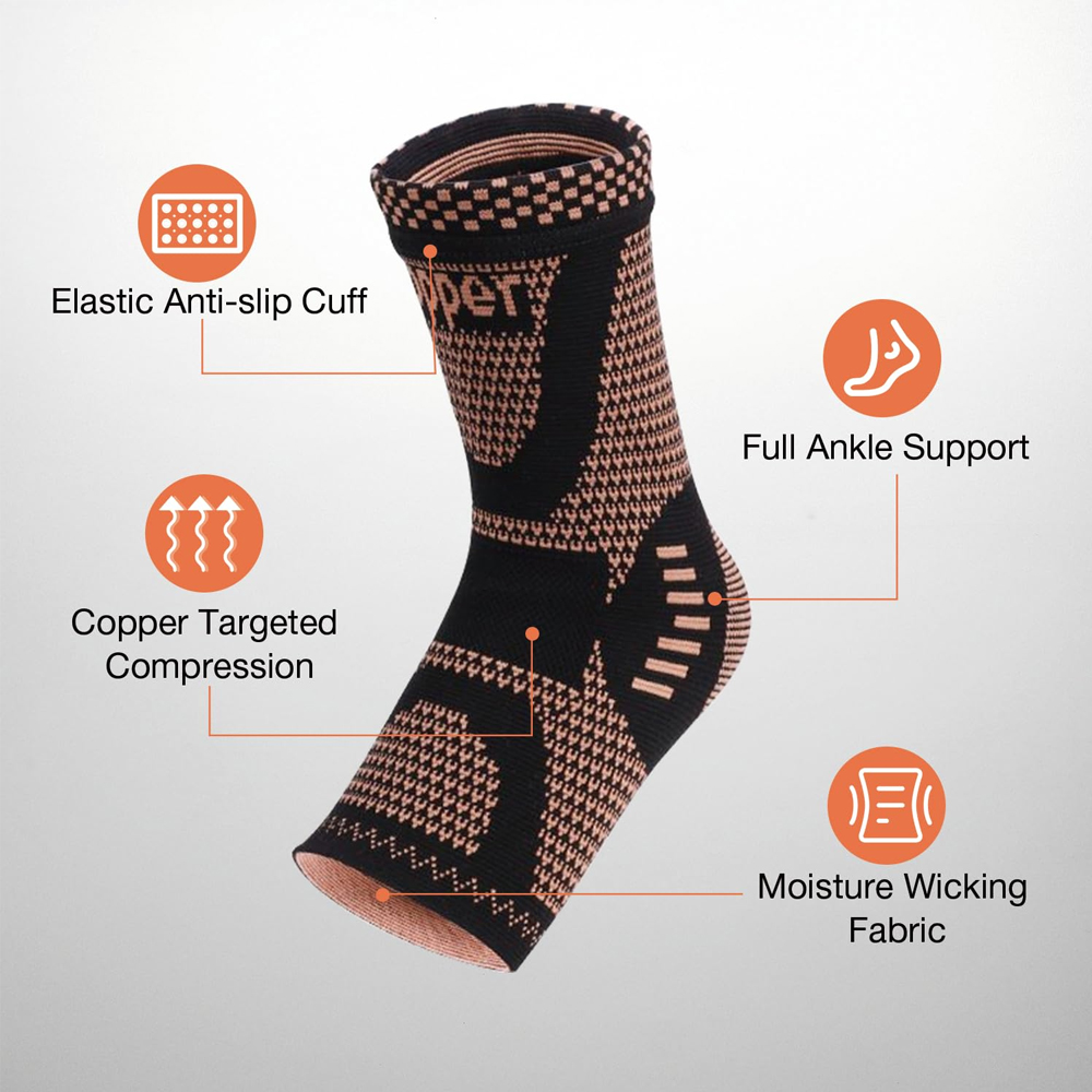 2 Pezzi Supporto per Caviglia  - Ankle Brace Sock recensione e prezzo