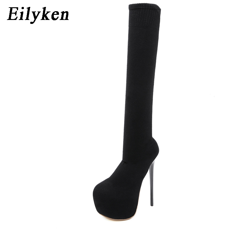 Eilyken Moda Piattaforma Tessu - Knee High Sock Women recensione e prezzo