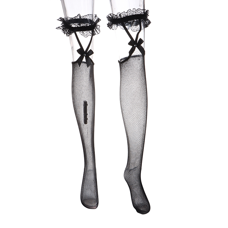 1 paio di calze sexy a rete, s - Knee High Sock Women recensione e prezzo