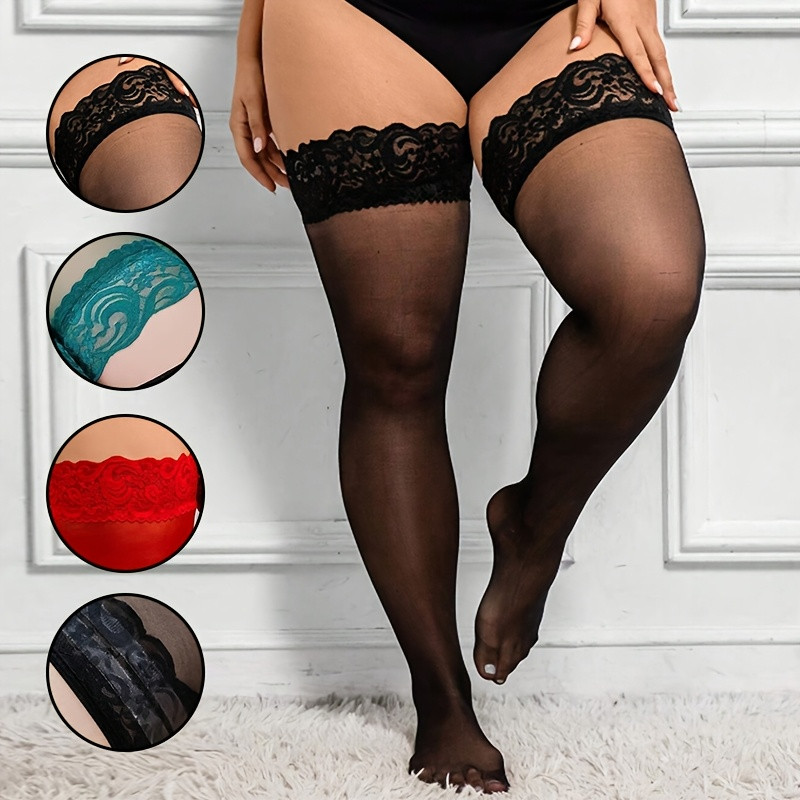 Calze lunghe da donna taglie f - Thigh High Sock Stay Up recensione e prezzo