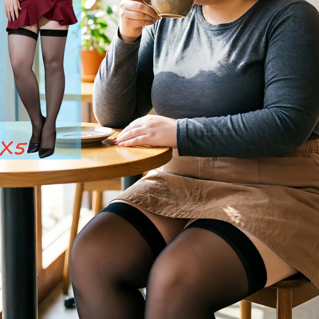 5 paia di calze al ginocchio i - Thigh High Sock Stay Up recensione e prezzo