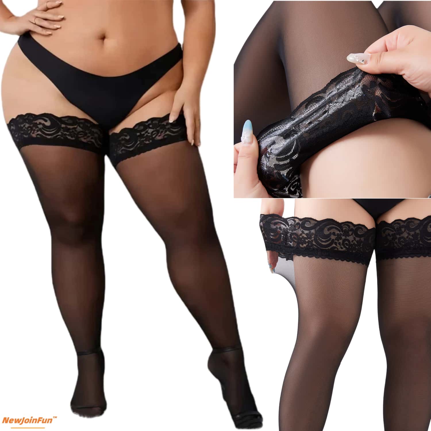 5 paia di calze al ginocchio i - Thigh High Sock Stay Up recensione e prezzo